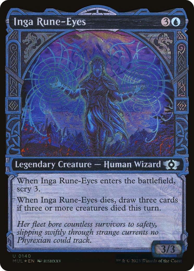 Inga Rune-Eyes (Halo Foil) [Multiverse Legends] | Sanctuary Gaming