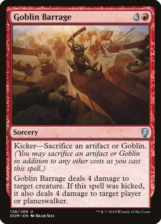 Goblin Barrage [Dominaria] | Sanctuary Gaming