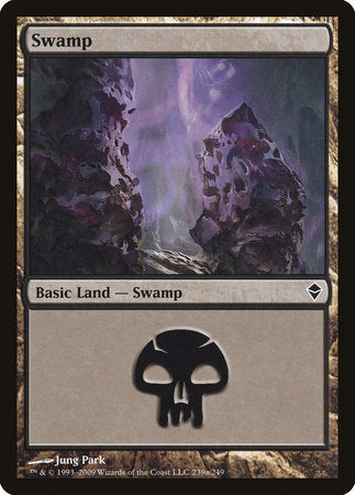 Swamp (239a) [Zendikar] | Sanctuary Gaming