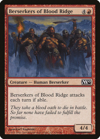 Berserkers of Blood Ridge [Magic 2010] | Sanctuary Gaming