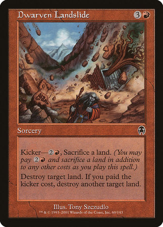 Dwarven Landslide [Apocalypse] | Sanctuary Gaming