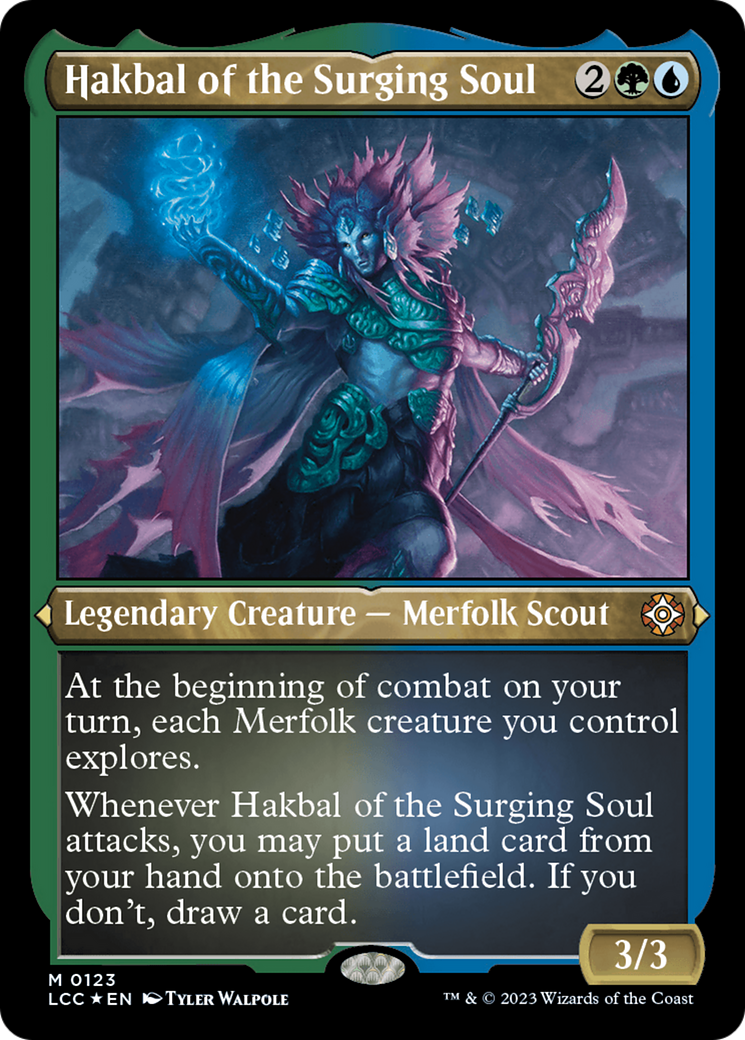 Hakbal of the Surging Soul (Display Commander) [The Lost Caverns of Ixalan Commander] | Sanctuary Gaming