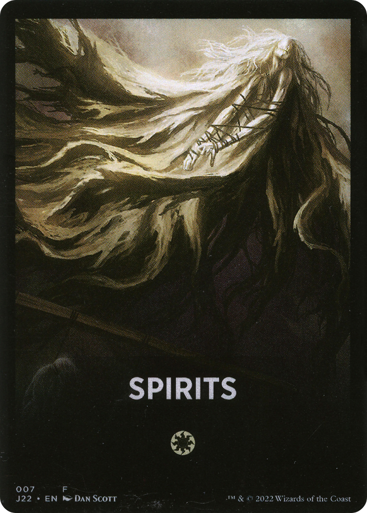 Spirits Theme Card [Jumpstart 2022 Front Cards] | Sanctuary Gaming