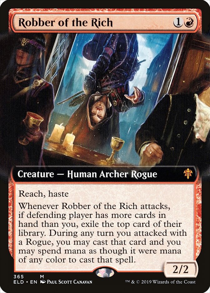Robber of the Rich (Extended Art) [Throne of Eldraine] | Sanctuary Gaming