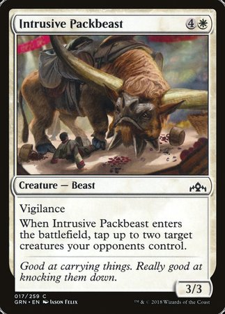 Intrusive Packbeast [Guilds of Ravnica] | Sanctuary Gaming