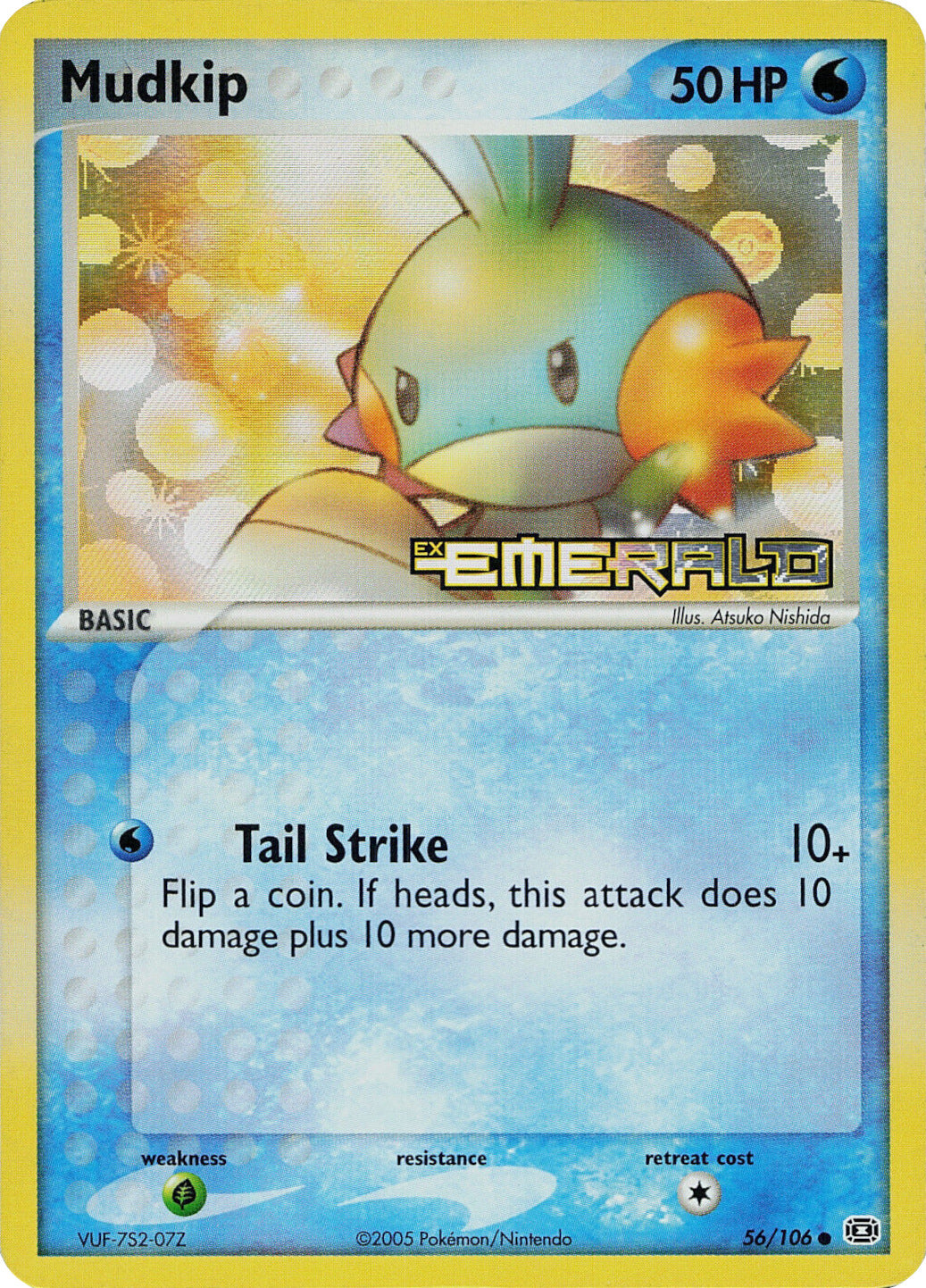 Mudkip (56/106) (Stamped) [EX: Emerald] | Sanctuary Gaming