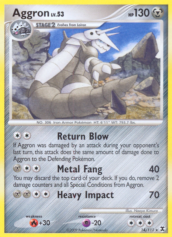 Aggron (14/111) [Platinum: Rising Rivals] | Sanctuary Gaming