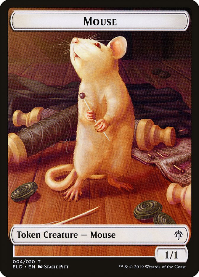 Mouse [Throne of Eldraine Tokens] | Sanctuary Gaming