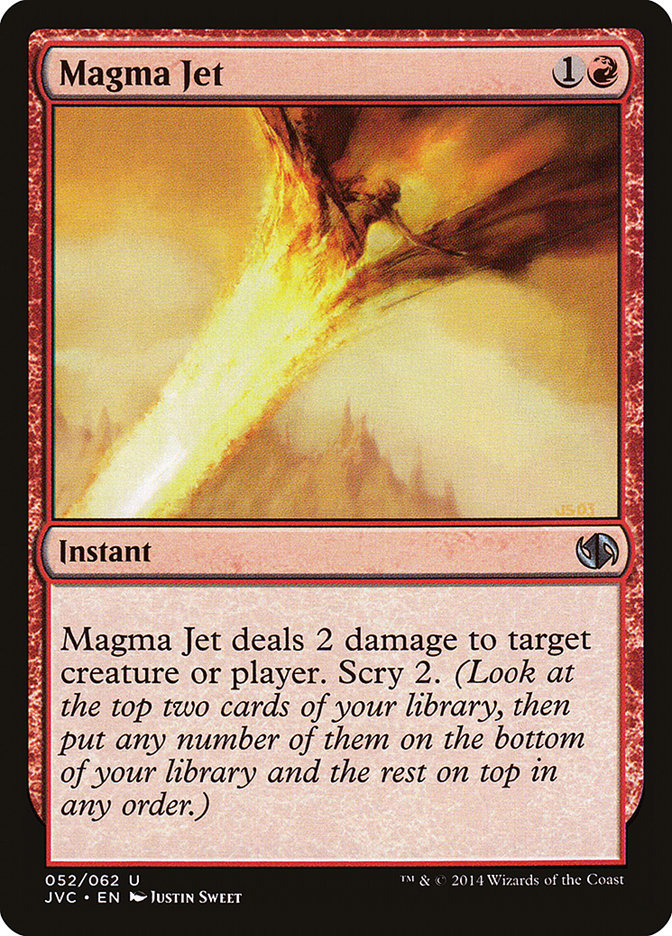 Magma Jet [Duel Decks Anthology] | Sanctuary Gaming