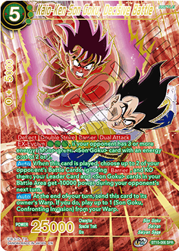 Kaio-Ken Son Goku, Decisive Battle (SPR) (BT15-066) [Saiyan Showdown] | Sanctuary Gaming