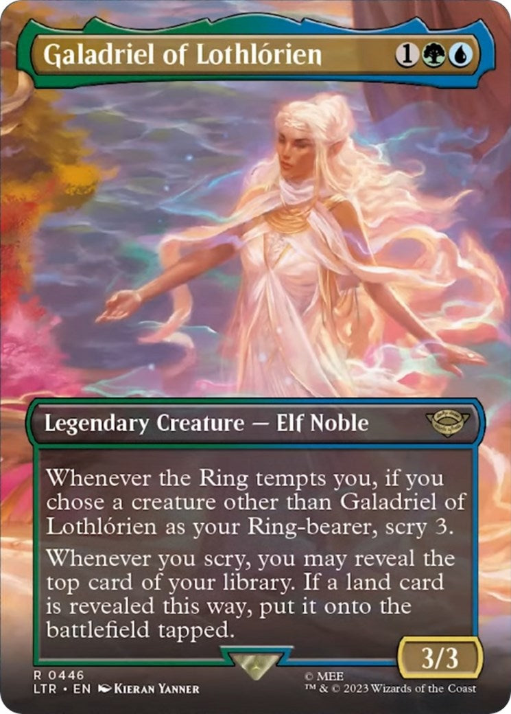 Galadriel of Lothlorien (Borderless Alternate Art) [The Lord of the Rings: Tales of Middle-Earth] | Sanctuary Gaming