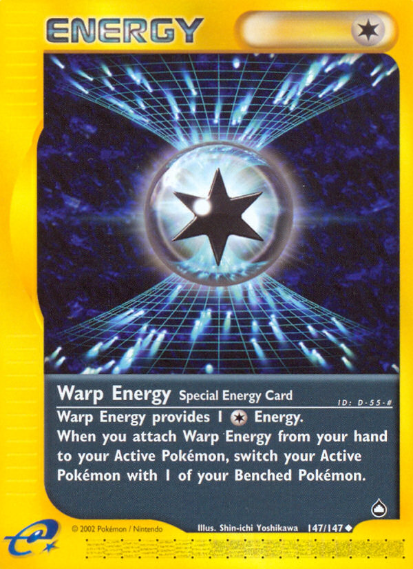 Warp Energy (147/147) [Aquapolis] | Sanctuary Gaming