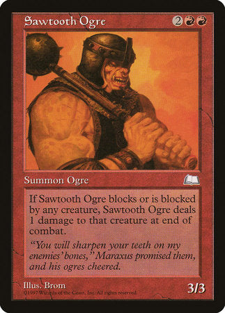 Sawtooth Ogre [Weatherlight] | Sanctuary Gaming