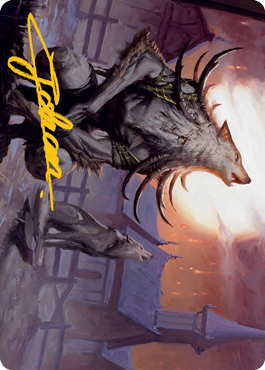 Lord of the Ulvenwald Art Card (Gold-Stamped Signature) [Innistrad: Midnight Hunt Art Series] | Sanctuary Gaming