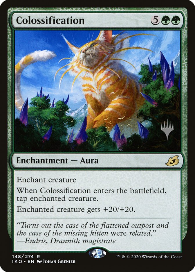 Colossification (Promo Pack) [Ikoria: Lair of Behemoths Promos] | Sanctuary Gaming