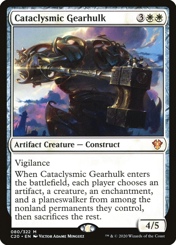 Cataclysmic Gearhulk [Commander 2020] | Sanctuary Gaming