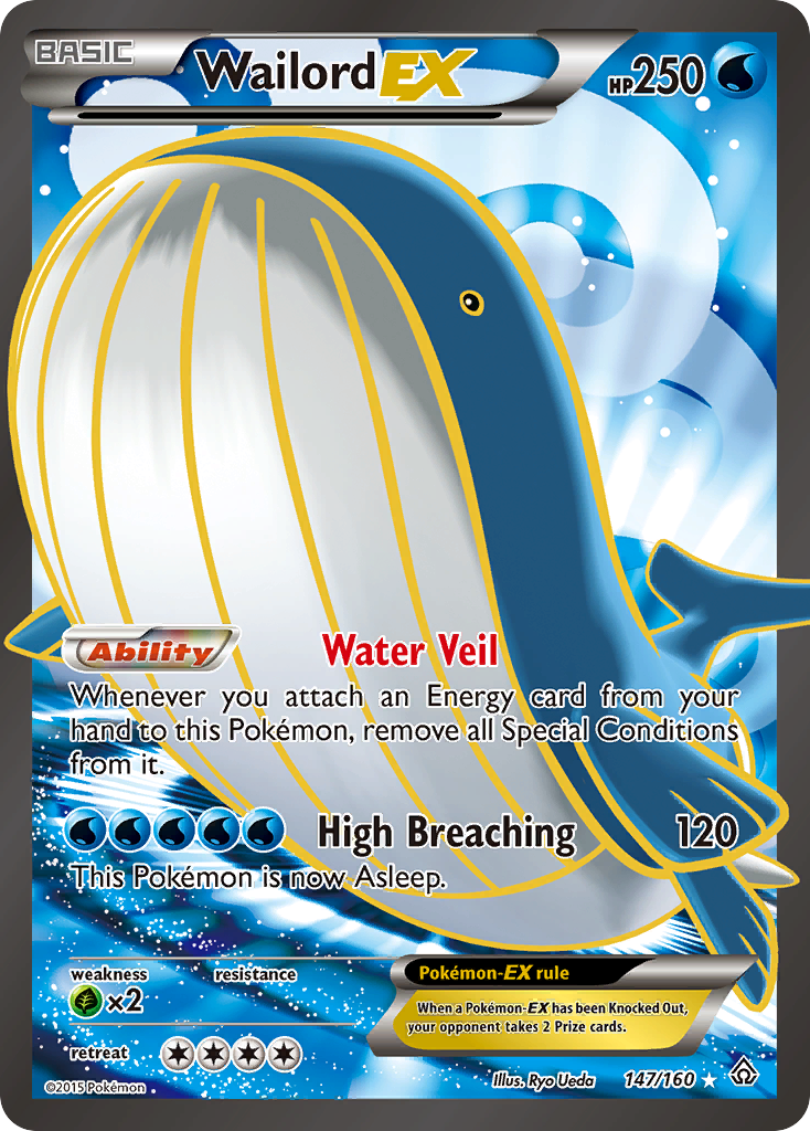 Wailord EX (147/160) [XY: Primal Clash] | Sanctuary Gaming