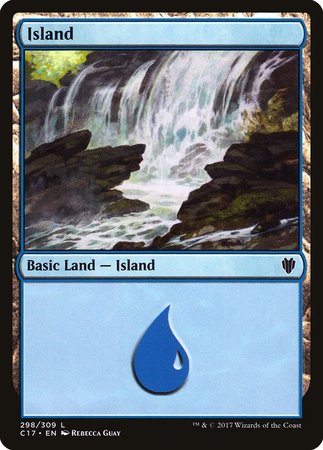 Island (298) [Commander 2017] | Sanctuary Gaming
