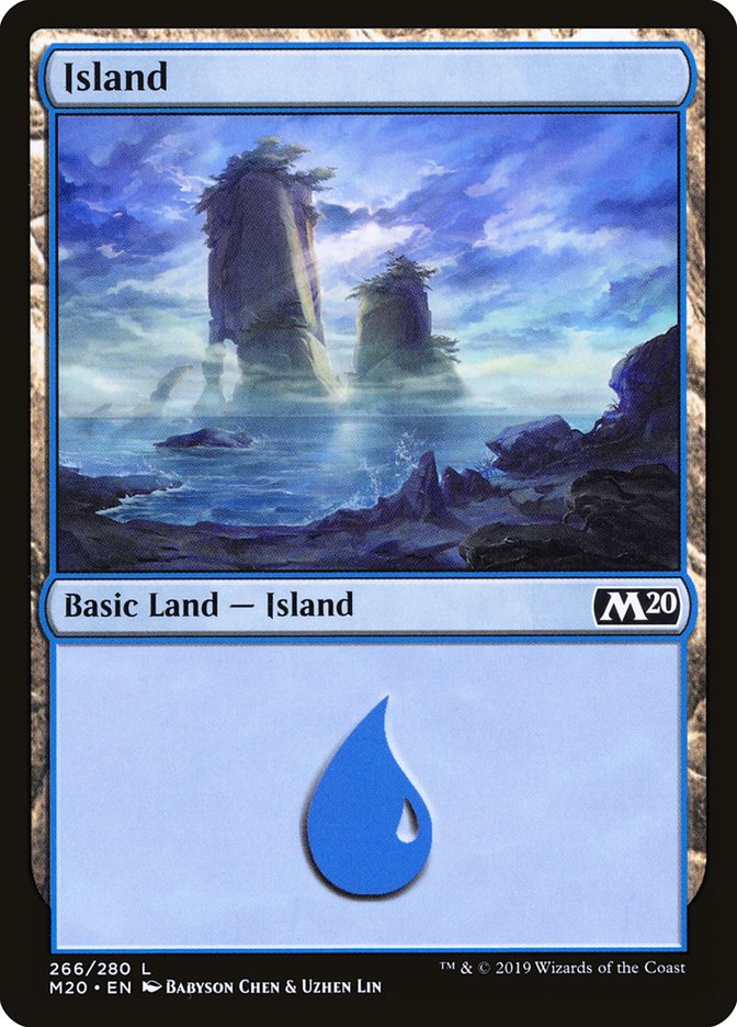 Island (#266) [Core Set 2020] | Sanctuary Gaming