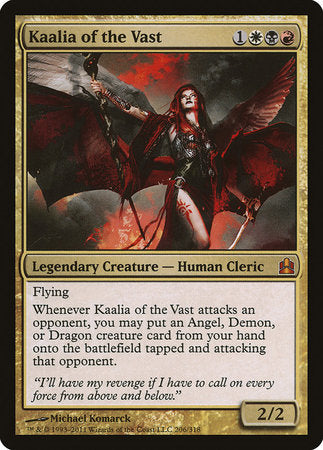 Kaalia of the Vast [Commander 2011] | Sanctuary Gaming