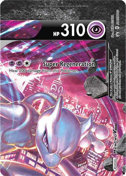 Mewtwo V-Union (SWSH160) [Sword & Shield: Black Star Promos] | Sanctuary Gaming