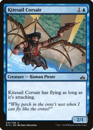 Kitesail Corsair [Rivals of Ixalan] | Sanctuary Gaming