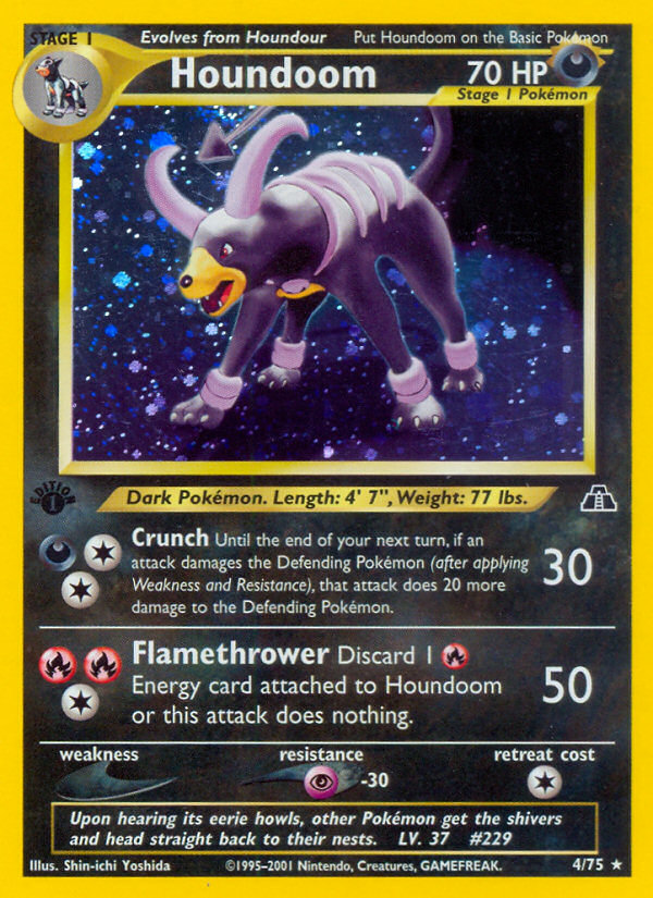 Houndoom (4/75) [Neo Discovery 1st Edition] | Sanctuary Gaming