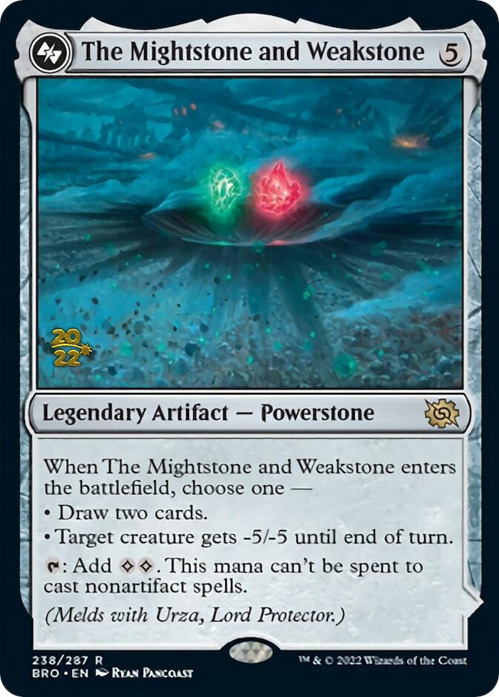 The Mightstone and Weakstone [The Brothers' War: Prerelease Promos] | Sanctuary Gaming