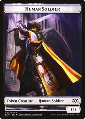 Human Soldier Token [Double Masters] | Sanctuary Gaming