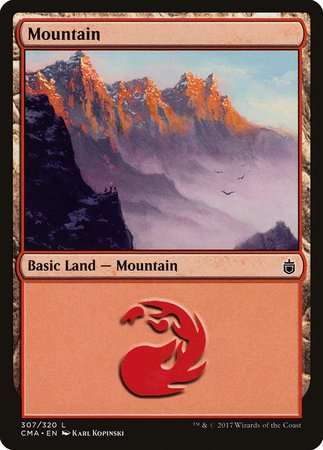 Mountain (307) [Commander Anthology] | Sanctuary Gaming