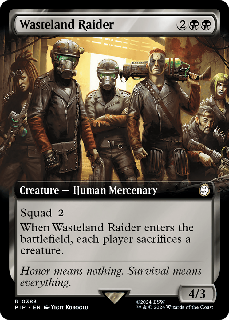 Wasteland Raider (Extended Art) [Fallout] | Sanctuary Gaming