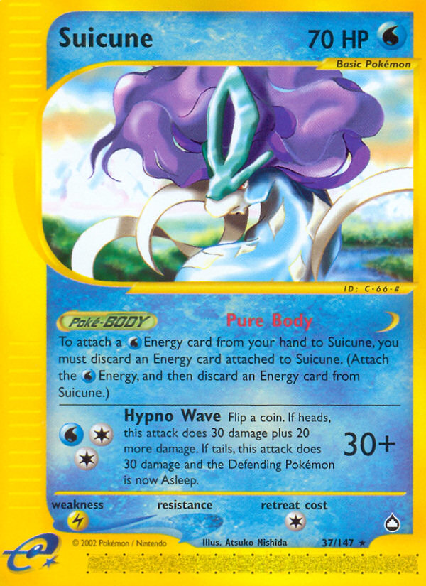 Suicune (37/147) [Aquapolis] | Sanctuary Gaming