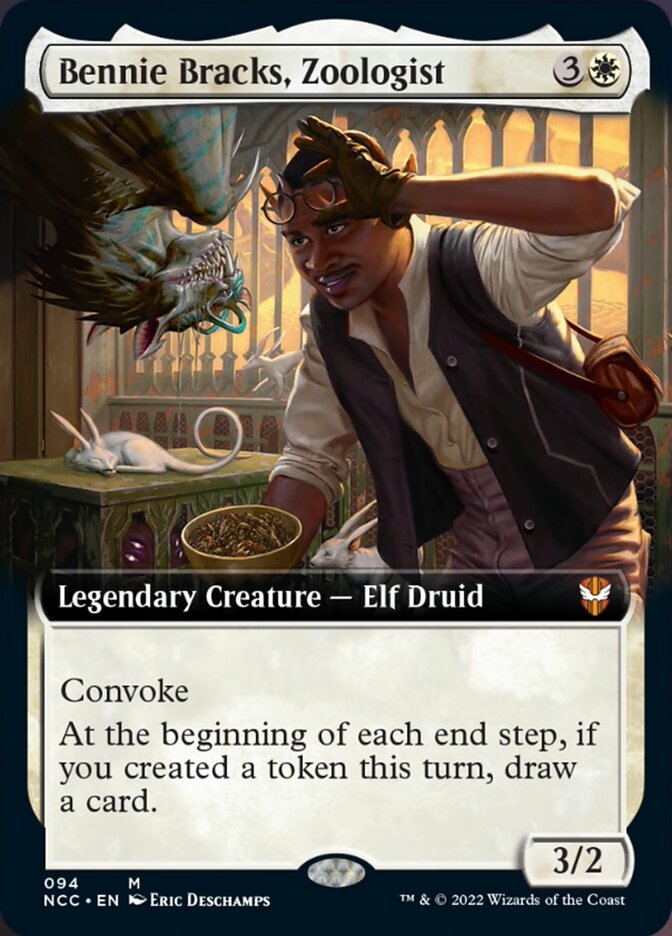 Bennie Bracks, Zoologist (Extended Art) [Streets of New Capenna Commander] | Sanctuary Gaming
