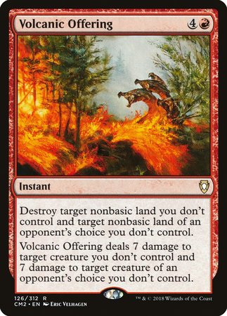 Volcanic Offering [Commander Anthology Volume II] | Sanctuary Gaming