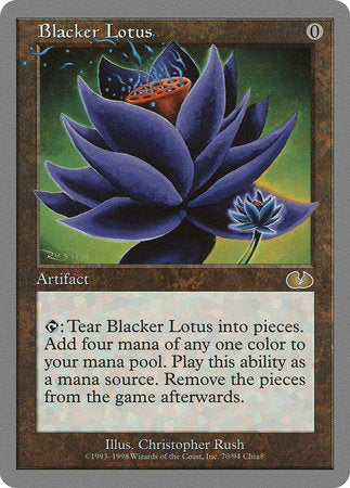 Blacker Lotus [Unglued] | Sanctuary Gaming