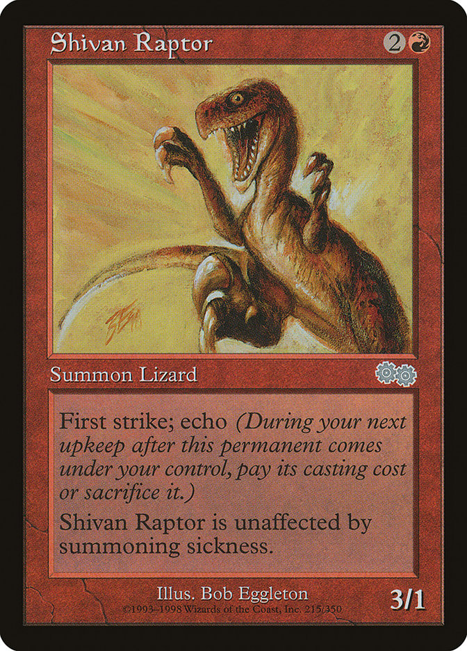 Shivan Raptor [Urza's Saga] | Sanctuary Gaming