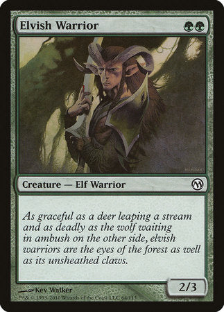 Elvish Warrior [Duels of the Planeswalkers] | Sanctuary Gaming