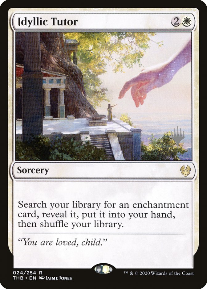 Idyllic Tutor (Promo Pack) [Theros Beyond Death Promos] | Sanctuary Gaming