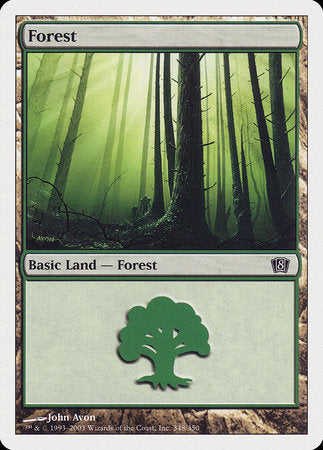 Forest (348) [Eighth Edition] | Sanctuary Gaming