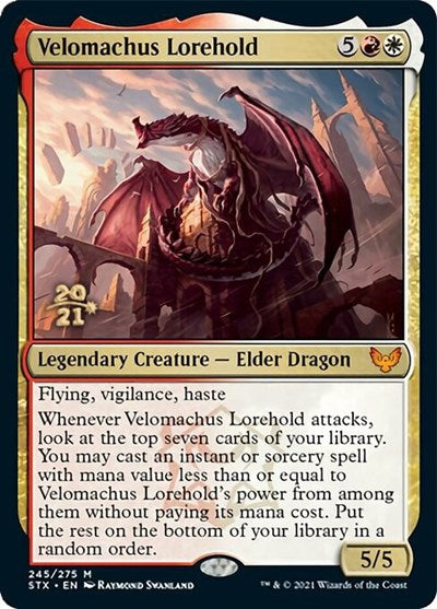 Velomachus Lorehold [Strixhaven: School of Mages Prerelease Promos] | Sanctuary Gaming