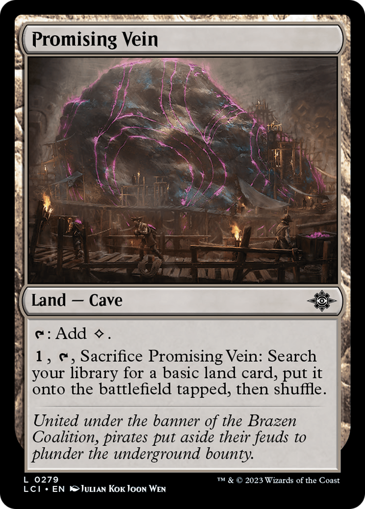 Promising Vein [The Lost Caverns of Ixalan] | Sanctuary Gaming