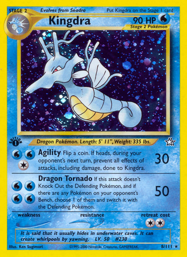 Kingdra (8/111) [Neo Genesis 1st Edition] | Sanctuary Gaming