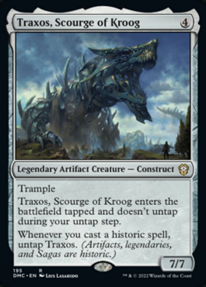 Traxos, Scourge of Kroog [Dominaria United Commander] | Sanctuary Gaming
