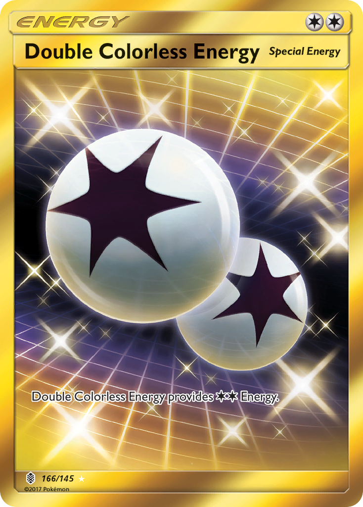 Double Colorless Energy (166/145) [Sun & Moon: Guardians Rising] | Sanctuary Gaming
