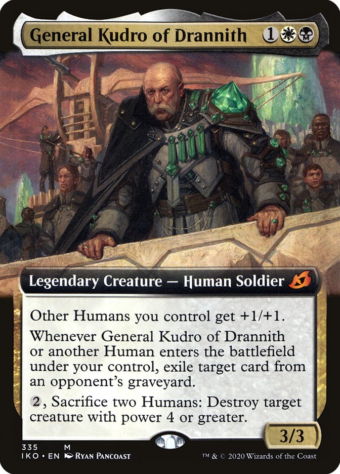 General Kudro of Drannith (Extended Art) [Ikoria: Lair of Behemoths] | Sanctuary Gaming