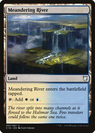 Meandering River [Commander 2018] | Sanctuary Gaming