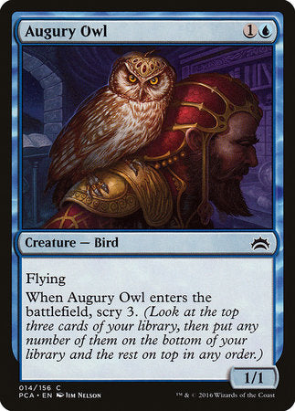 Augury Owl [Planechase Anthology] | Sanctuary Gaming