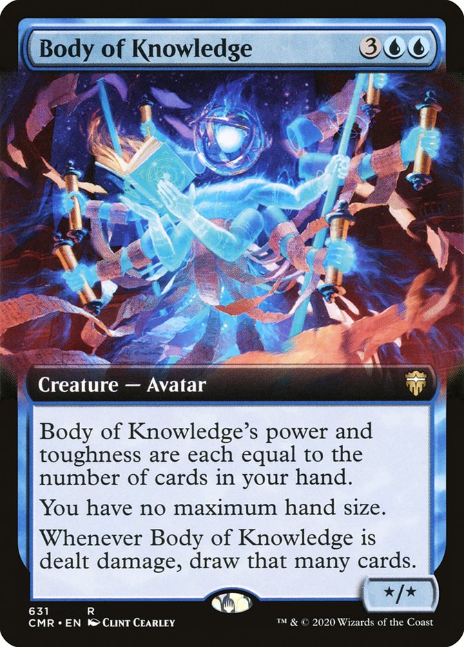 Body of Knowledge (Extended Art) [Commander Legends] | Sanctuary Gaming