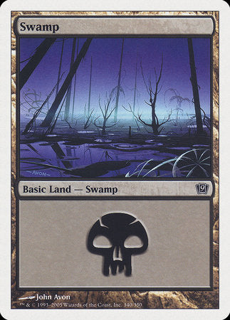 Swamp (340) [Ninth Edition] | Sanctuary Gaming