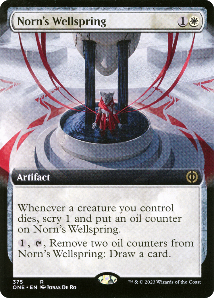 Norn's Wellspring (Extended Art) [Phyrexia: All Will Be One] | Sanctuary Gaming